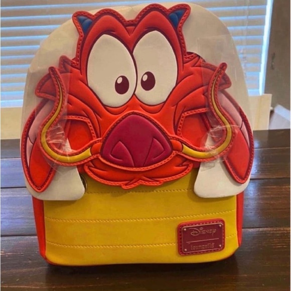 Disney Kids Pumbaa Backpack - Red and Yellow
